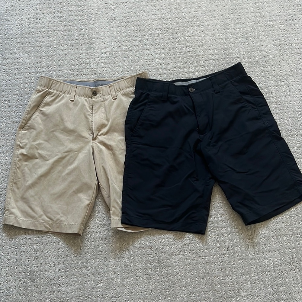Under Armour Heat Gear Shorts, Size 32